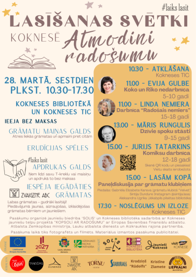 lasīšanas svētku afiša