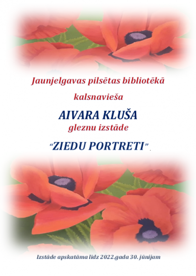 Ziedu portreti afiša