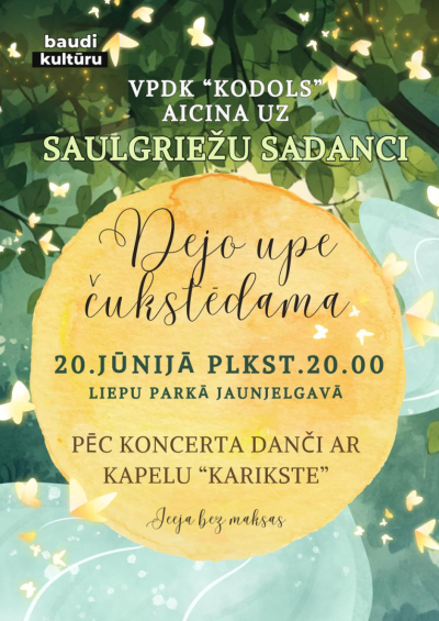 "Dejo upe čukstēdama"