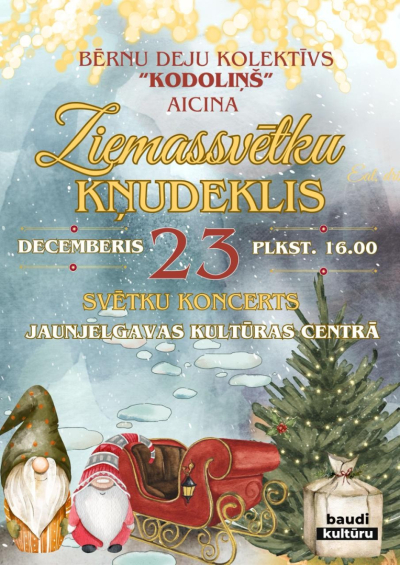 “Kodoliņa” Svētku koncerts “Ziemassvētku kņudeklis”