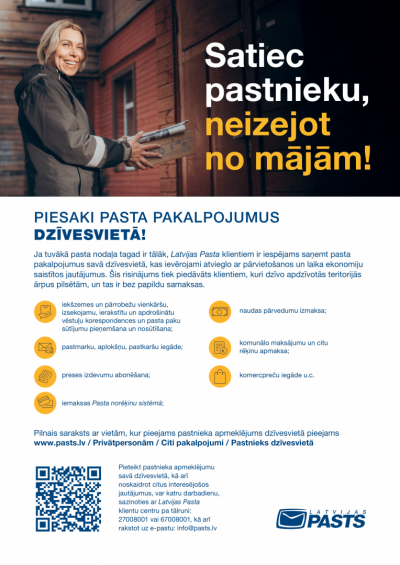 pastnieks dzīvesvietā
