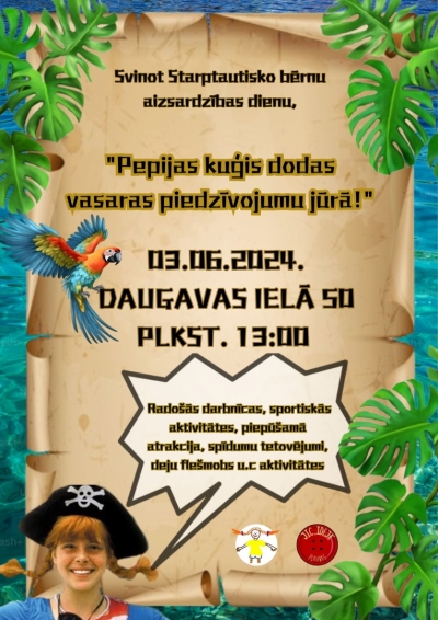 radošās darbnīcas, sportiskas aktivitātes bērniem