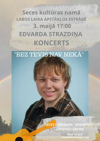 Edvarda Strazdiņa koncerts "Bez tevis nav nekā"