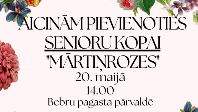 senioru kopas tikšanās afiša