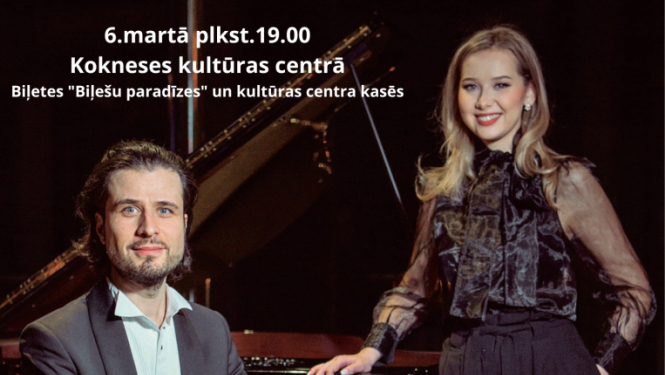 Brigita Reisone un Andrejs Osokins koncertprogrammā "Cantabilis"