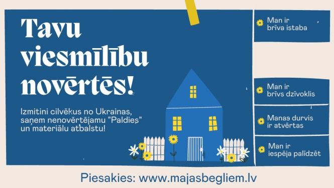 baneris, Tavu viesmīlību novērtēs!