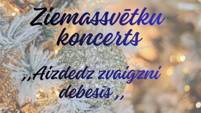 Amatiermākslas kolektīvu Ziemassvētku koncerts “Aizdedz zvaigzni debesīs”