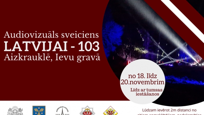 Latvijai 103 vizuālis