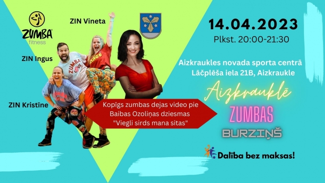 zumbas kokteilis afiša