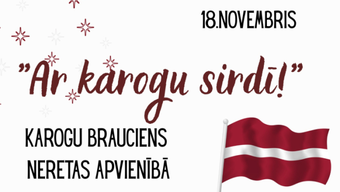 Karogu brauciens Neretas apvienībā “Ar karogu sirdī!”