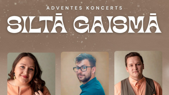 Adventes koncerts “Siltā gaismā”