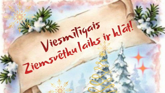 Sunākstes Ziemsvētku laiks ir klāt