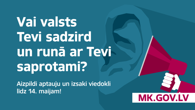 Afiša par aptauju