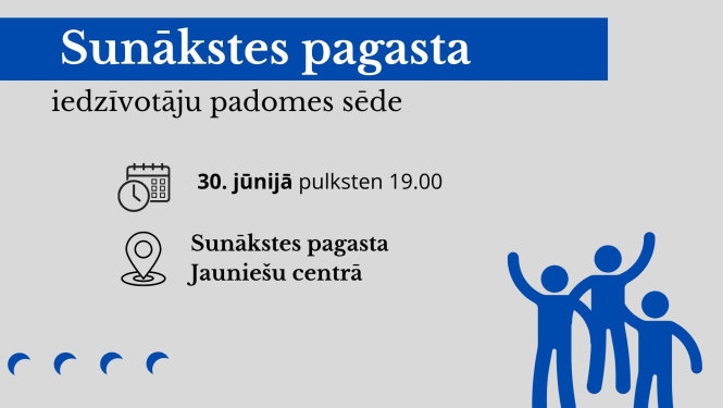 Sunākstes pagasta iedzīvotāju padomes sēde