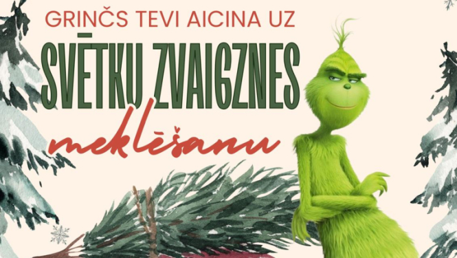 Grinčs aicina uz Svētku zvaigznes meklēšanu Sērenē