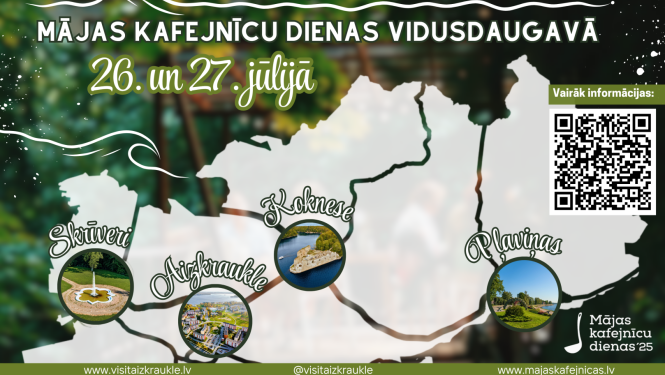 Mājas kafejnīcu dienas Vidusdaugavā