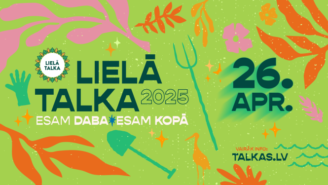 lielās talkas afiša