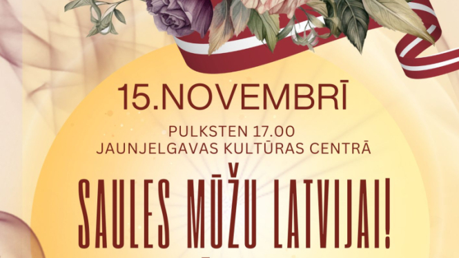 Valsts svētku koncerts "Saules mūžu Latvijai!"