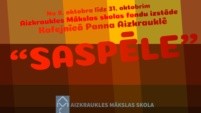 izstādes afiša