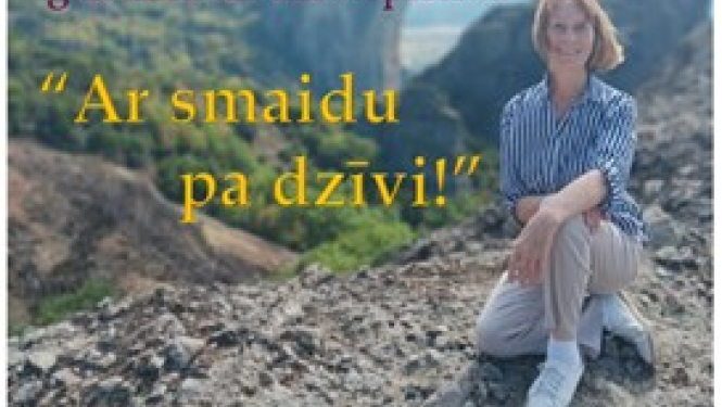 “Ar smaidu pa dzīvi” – tikšanās ar aktrisi, astroloģi, iedvesmojošu grāmatu autori Akvelīnu Līvmani
