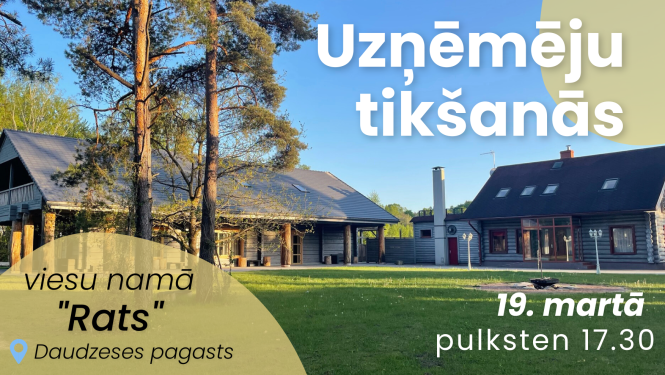 Uzņēmēju tikšanās baneris