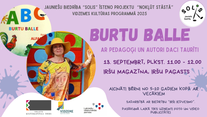 Burtu balles afiša