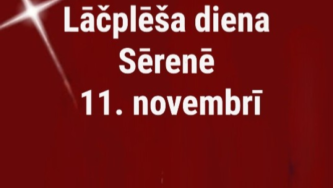 Lāčplēša dienā Sērenē 