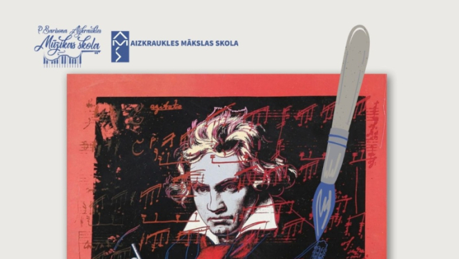 Muzikāli vizuāls pasākums “Bēthovens: skaņa un klusums”