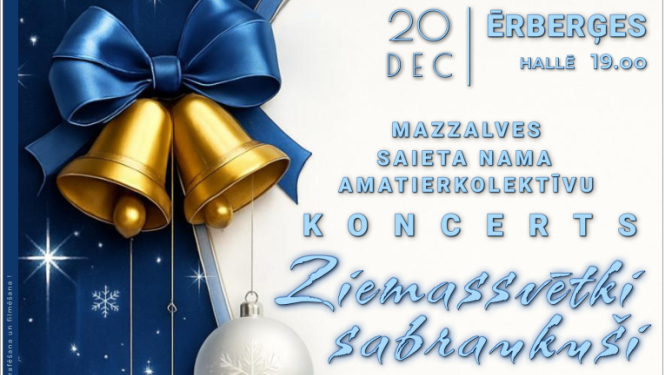 Amatierkolektīvu koncerts “Ziemassvētki sabraukuši”