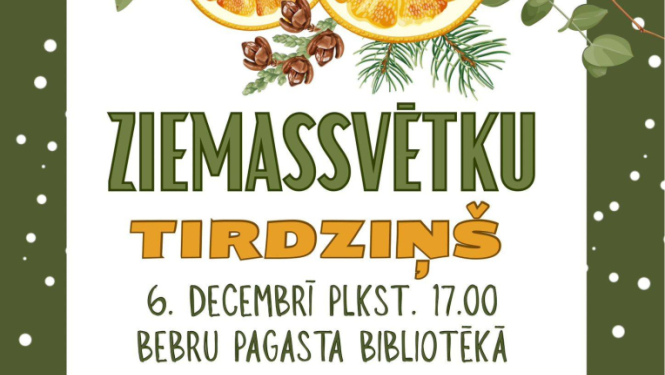 Ziemassvētku tirdziņš Bebros