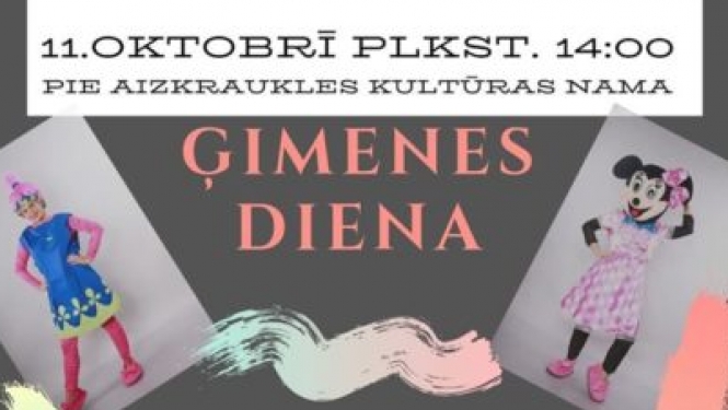 ģimenes dienas afiša