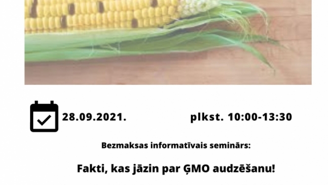 Seminārs par ģenētiski modificētu kultūraugu audzēšanu