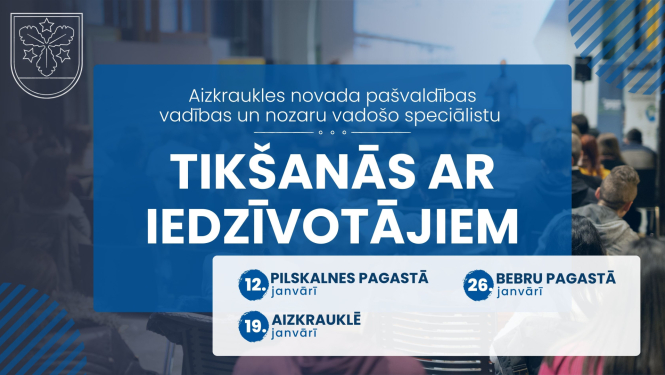 iedzīvotāju tikšanās ar pašvaldības vadību