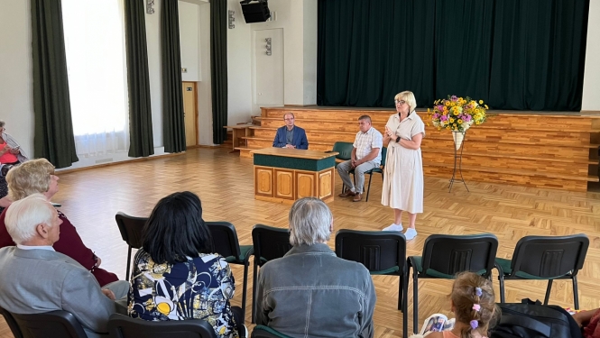 Pašvaldības pārstāvju tikšanās ar iedzīvotājiem