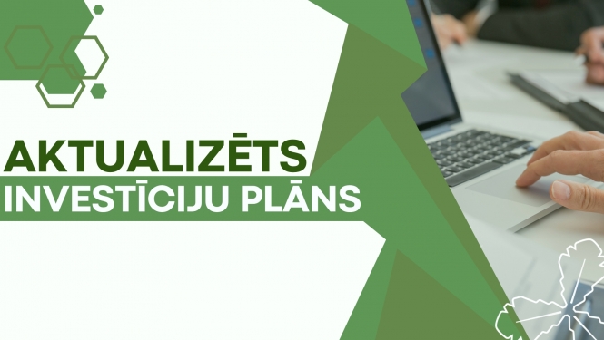 aktualizēts investīciju plāns