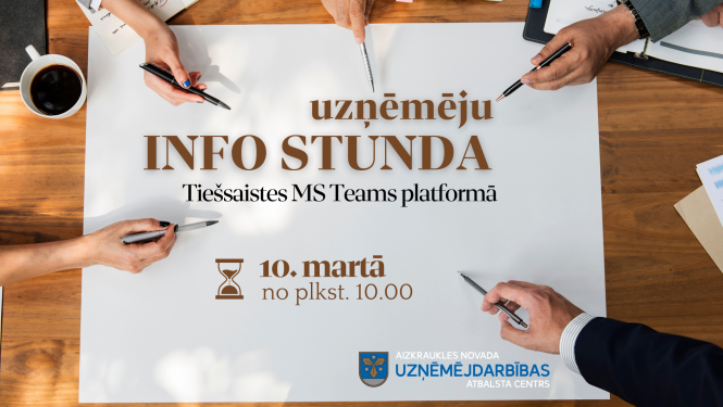 uzņēmēju info stunda