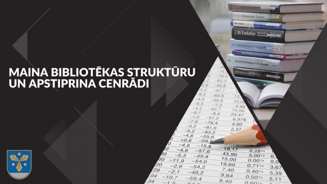 grāmatas un cenrādis