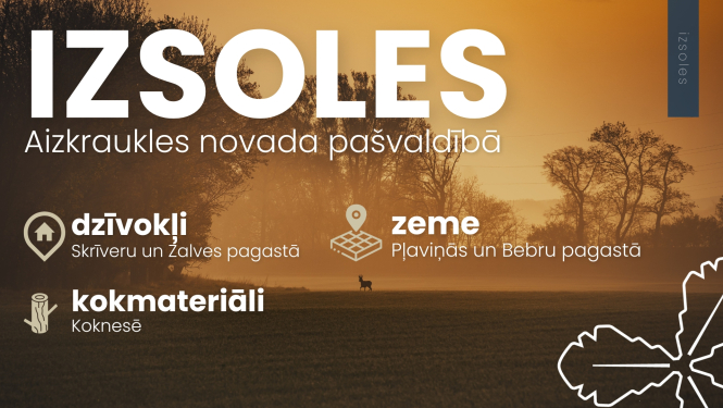 Izsoles Aizkraukles novada pašvaldībā