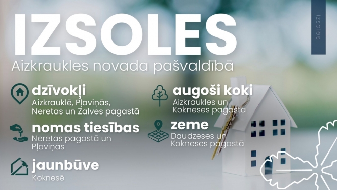 Pašvaldība izsolēs pārdod īpašumus