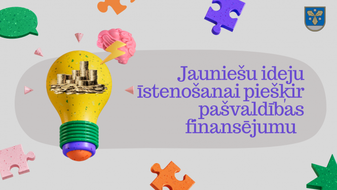 Piešķir finansējumu jauniešu ideju īstenošanai
