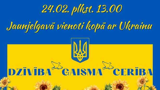 pasākums ukrainas atbalstam