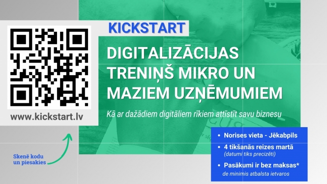 digitalizācijas treniņi afiša