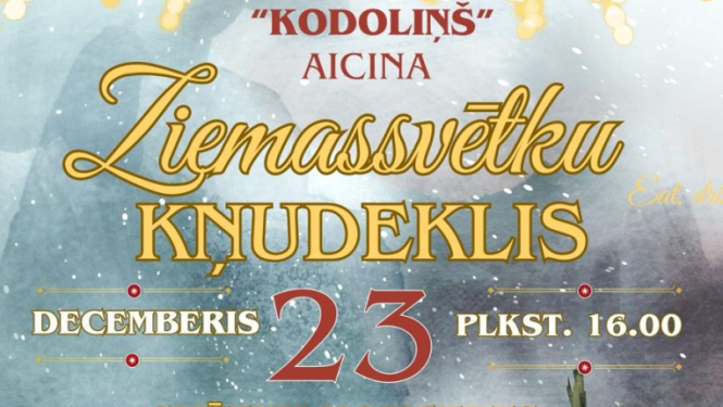 “Kodoliņa” Svētku koncerts “Ziemassvētku kņudeklis”