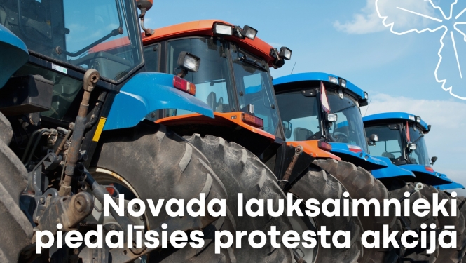 lauksaimnieki piedalīsies protesta akcijā