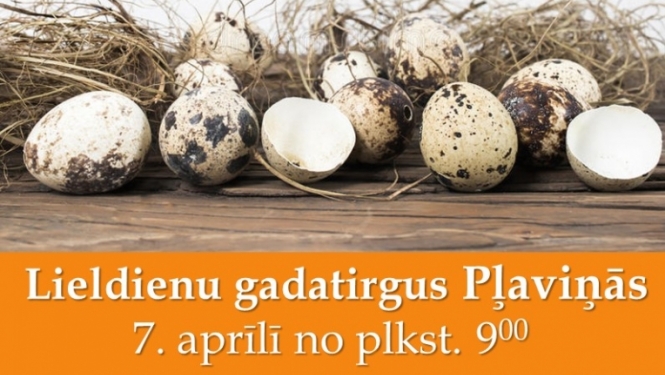 Lieldienu tirgus afiša