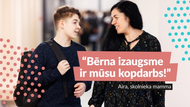 bērna izaugsme baneris