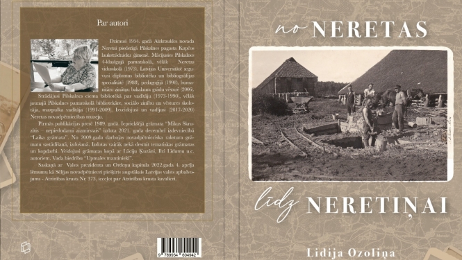 No Neretas līz Neretiņāi grāmatas vāki