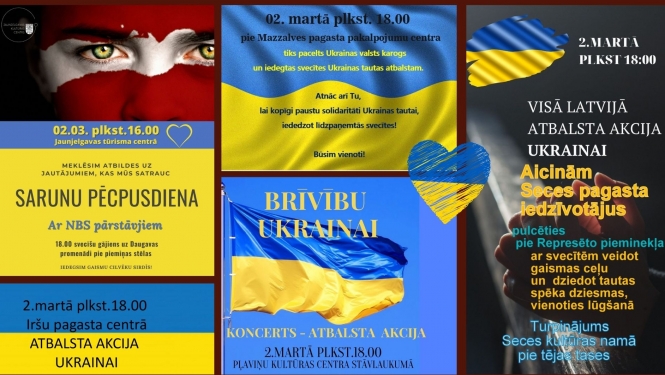 Atbalsta pasākumi Ukrainai