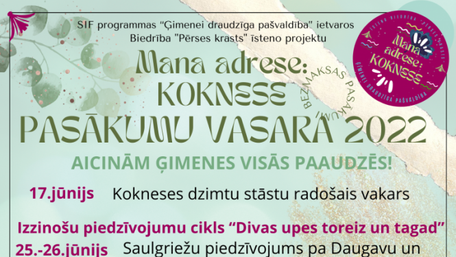 pasākumu vasara Iršos - afisa