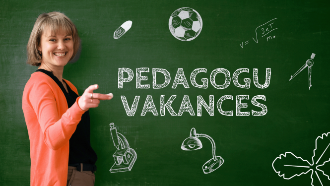 Aicina darbā pedagogus